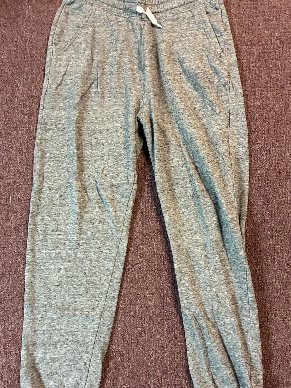 Old Navy Boys Gray Heather Jogger Pants